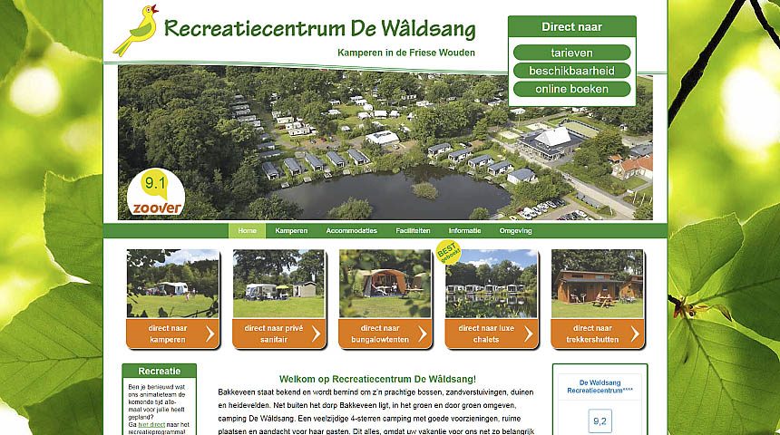 Websitefoto Waldsang